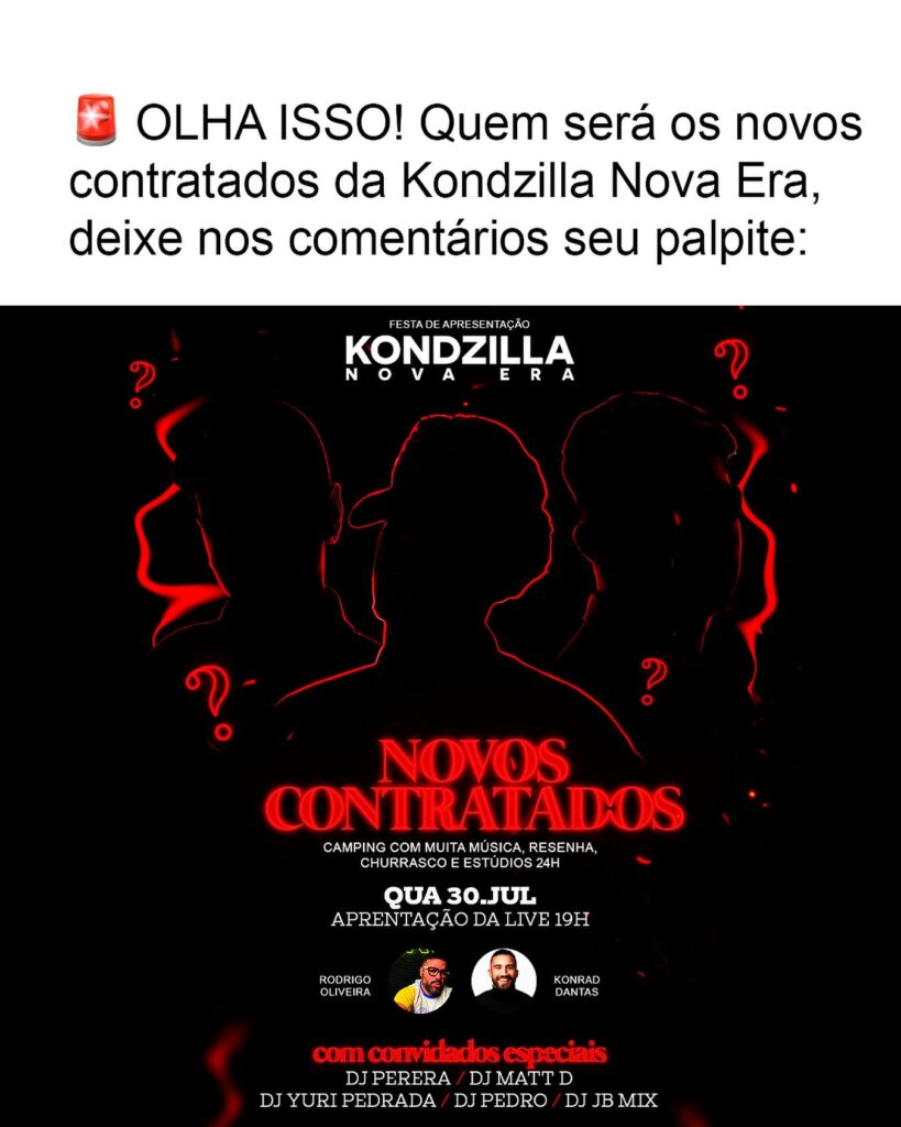 KondZilla e GR6 anunciam camp da Nova Era: quem serão os novos contratados? 2 KondZilla e GR6 anunciam camp da Nova Era: quem serão os novos contratados?